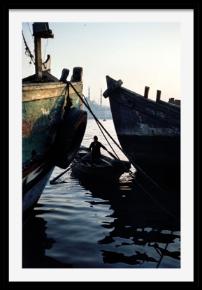 Haliç, İstanbul, 1968, Çerçeveli resmi